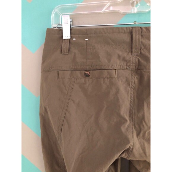 royal robbin outdoor sz 2 SHORT PETITE tan hiking stretch pants zipper - Picture 9 of 15